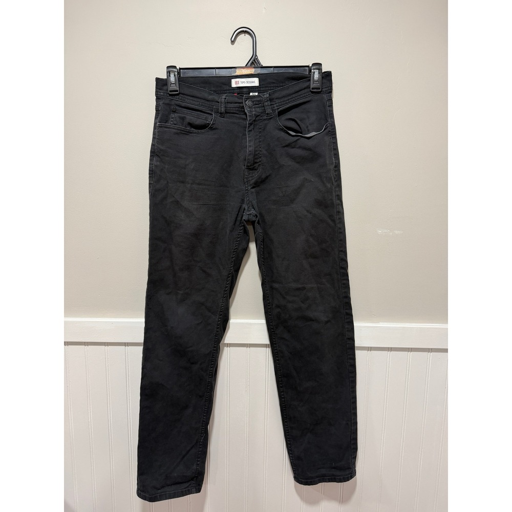 Topo Design Straight Leg Pants Black Outdoor Men Size 30x30